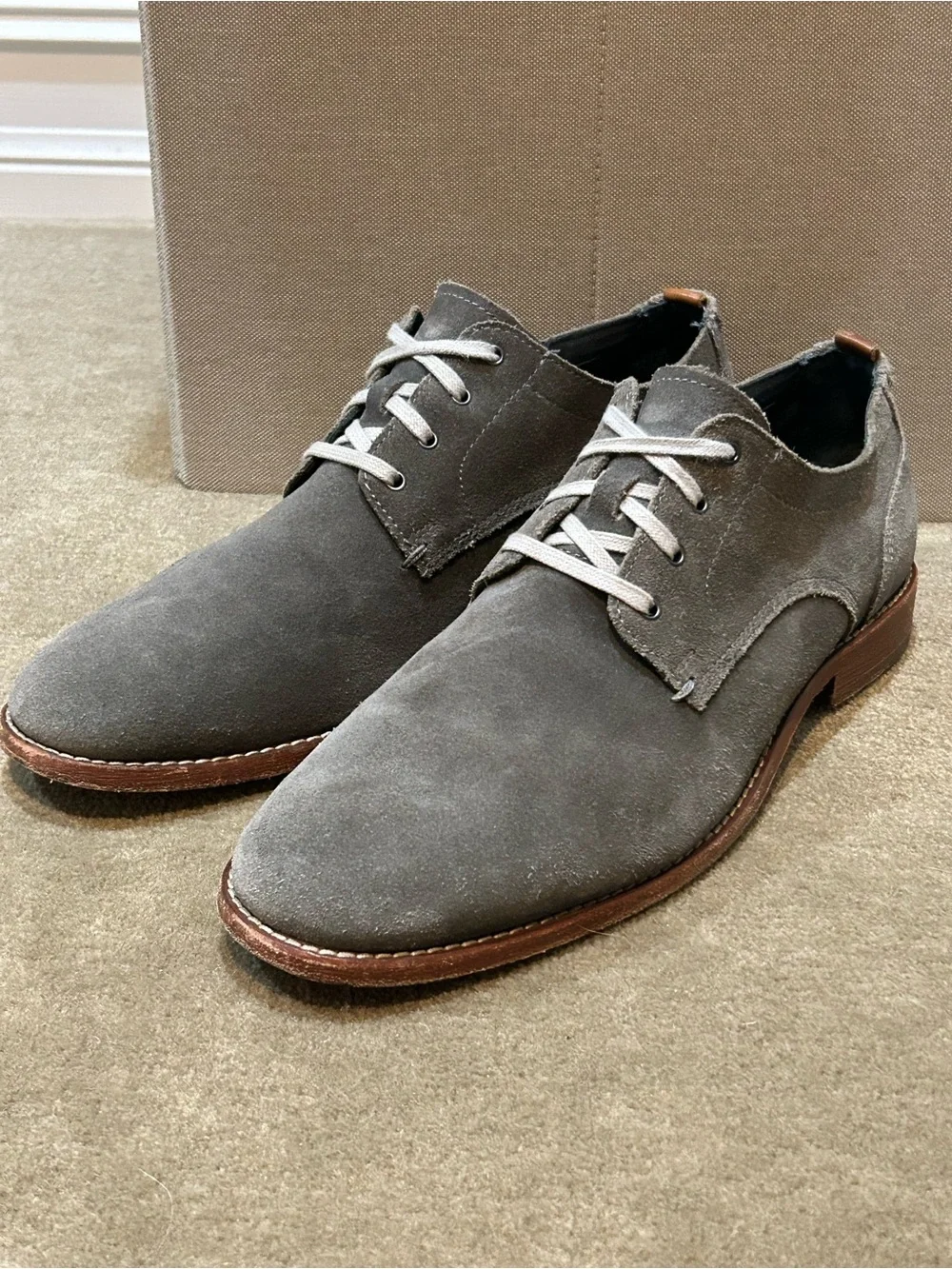 Cole Haan Gray Suede Business Casual Size 10.5M